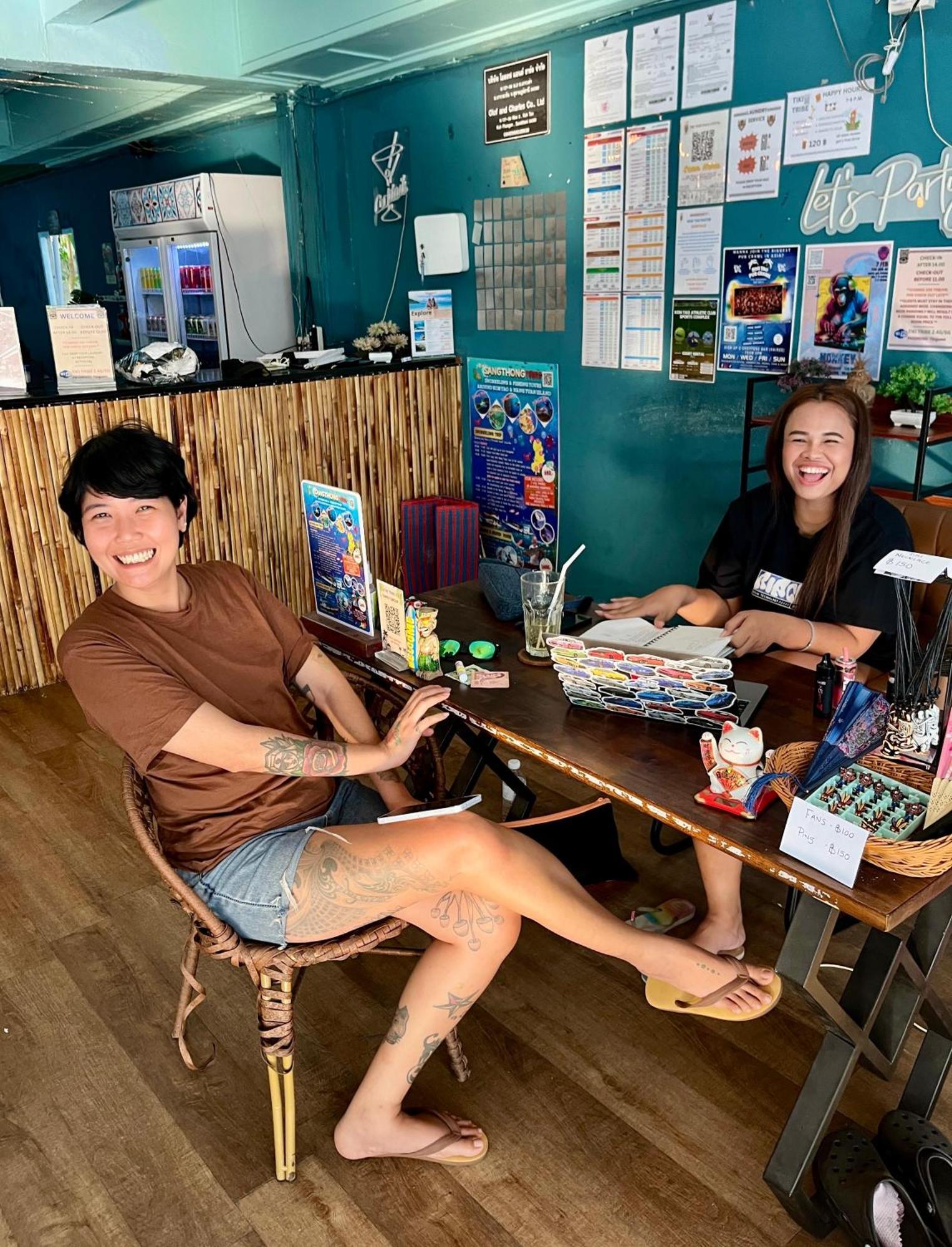 Tiki Tribe Bar & Hostel Ко Тао Екстериор снимка